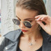 Stylish And Chic Small Round Frame Women's Sunglasses