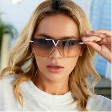 Fashion Frameless Women's Sunglasses