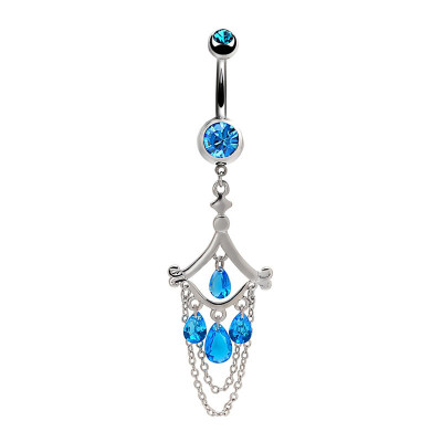 Oriental Style Belly Ring for Belly Dancing