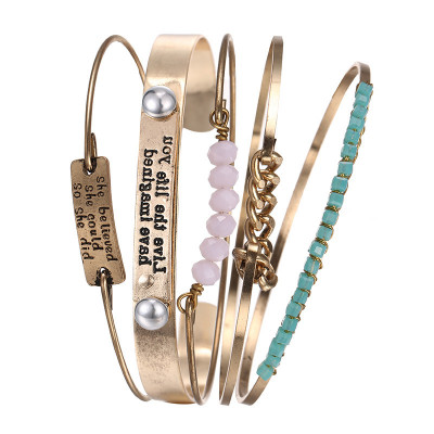 Spirit Inspiring Alloy Bracelet