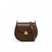Chic Women's Leather Saddle Bag