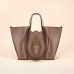 Women's Leather Large Capacity Tote Bag