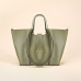 Women's Leather Large Capacity Tote Bag