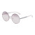 Silver frame light grey lens
