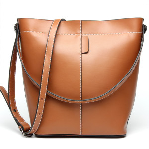 Fashionable Cowskin Leather Bag For Ladies Tote Bag