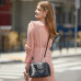 Women's Leather Cross Grain Bag