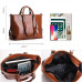 Oil Wax Simple Ol Leather Bag