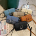 Litchi Grain Single Shoulder Real Leather Bag