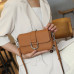 Litchi Grain Single Shoulder Real Leather Bag