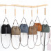 Women's Leather Bucket Bag With Rope Closure