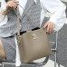 Practical Leather Bucket Bag For Office Ladies