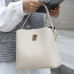 Practical Leather Bucket Bag For Office Ladies