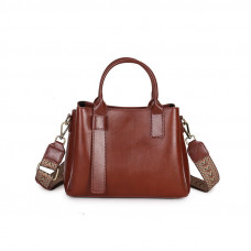 Women's Leather Bag With Unique Design