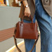 Women's Leather Bag With Unique Design