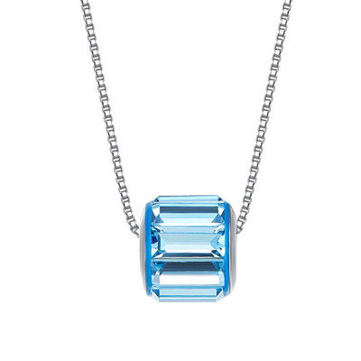 Barrel Shaped Crystle Pendant