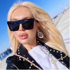 Onepiece Lenses Fashion Women's Sunglasses