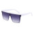 White frame gradient blue
