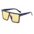 Black frame yellow lens
