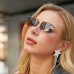 Women's Fashionable And Chic Frameless Small Sunglasses