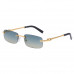 Women's Fashionable And Chic Frameless Small Sunglasses