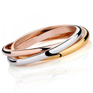 Silver Bracelets of Three Colors