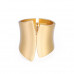 Fashion Exaggerated Asymmetrical Wide Alloy Open Bracelet