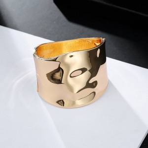 Simple And Exaggerated Wide Brim Bracelet