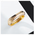Wide-edged Diamond Smooth Bracelet