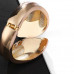 Elegant Leaf Symmetrical Design Bracelet