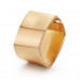Smooth Square Minimalist Wide Brim Bracelet
