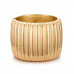 Wide Edge Extremely Simple Glossy Bracelet