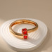 Square Diamond Minimalist Gold Fashion Bracelet