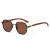 Black frame brown lens