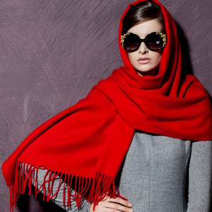 Pure Color Cashmere Scarf Multiple Color Available