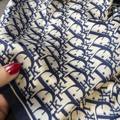 Women's Thin Letter Long Scarf In Spring And Summer