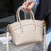 Women's Leather Bag In Shell Shape